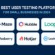 7 Best User Testing Platforms for Small Businesses in 2024 80x80